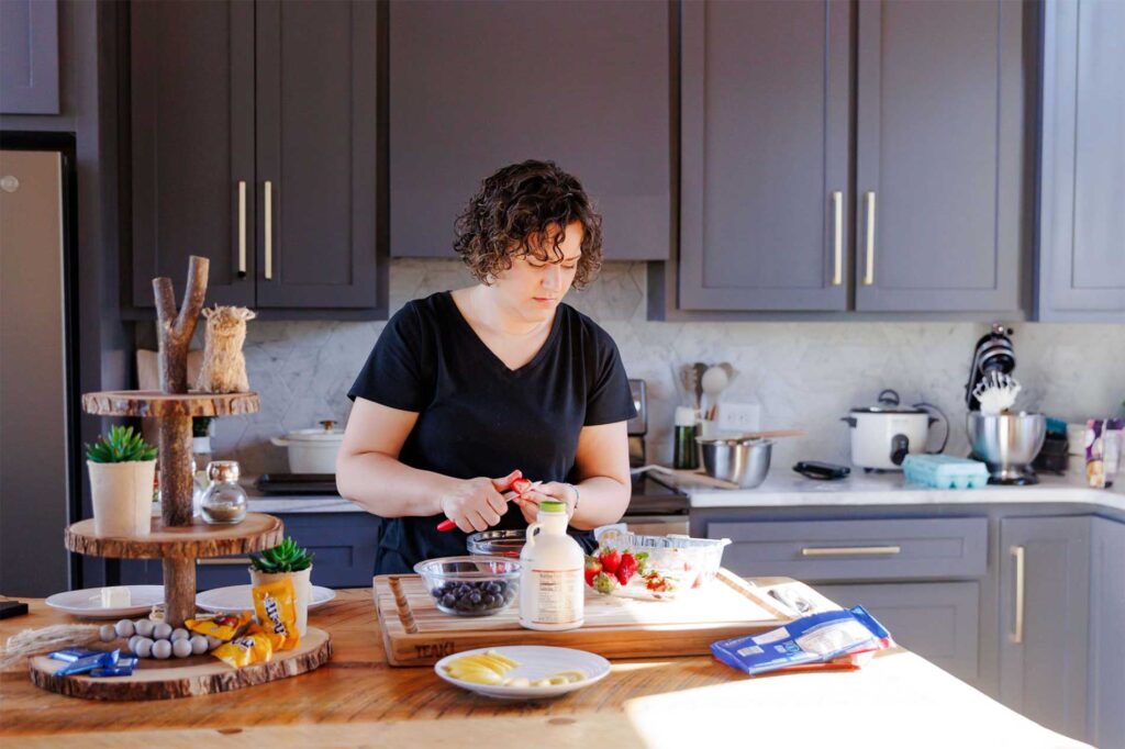 retreat for family photographers - private chef
